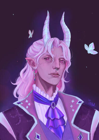 Pearlescent gentleman